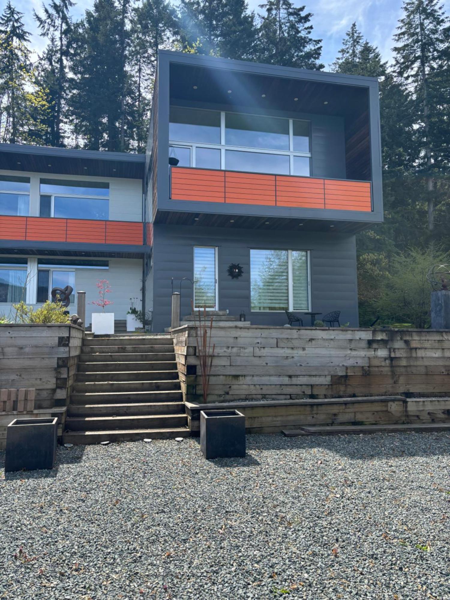 Ferienwohnung The Cube Cowichan Bay Exterior foto